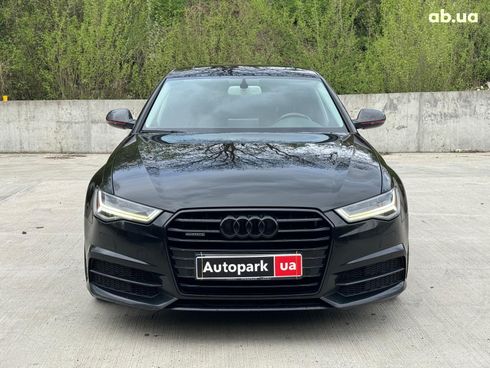 Audi A6 2015 черный - фото 2