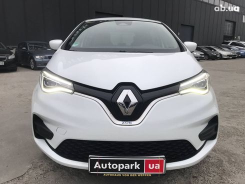 Renault Zoe 2020 белый - фото 2