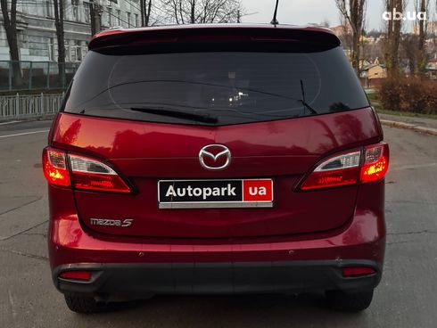 Mazda 5 2015 красный - фото 14