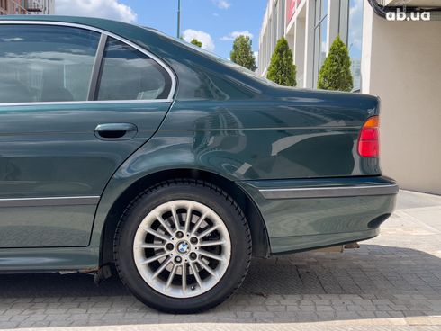 BMW 5 серия 2000 зеленый - фото 9