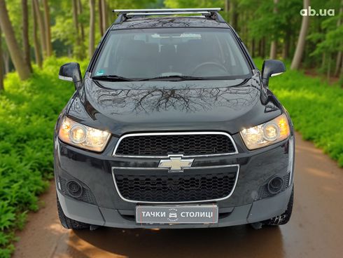 Chevrolet Captiva 2012 черный - фото 2