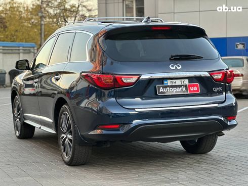 Infiniti QX60 2016 синий - фото 7