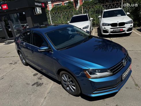 Volkswagen Jetta 2017 синий - фото 3