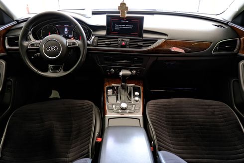 Audi A6 2014 белый - фото 5