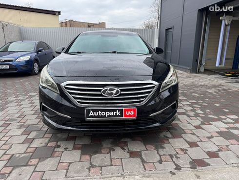 Hyundai Sonata 2016 черный - фото 6