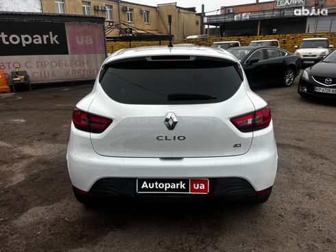 Renault Clio 2014 белый - фото 6