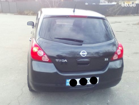 Nissan Tiida 2009 черный - фото 14