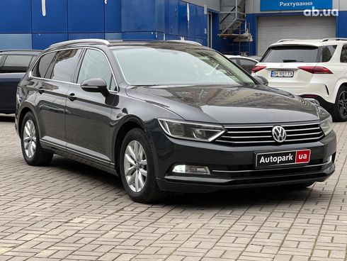 Volkswagen passat b8 2015 серый - фото 3