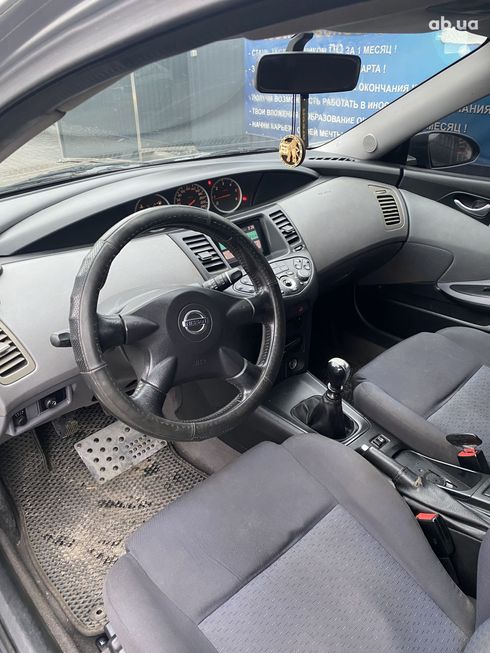 Nissan Primera 2003 серебристый - фото 6