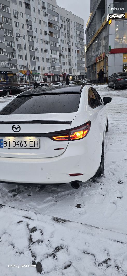 Mazda 6 2019 белый - фото 7