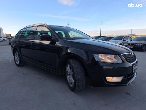 Skoda octavia a7 2014 черный - фото 3