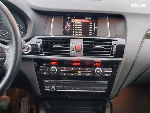 BMW X3 2016 черный - фото 16