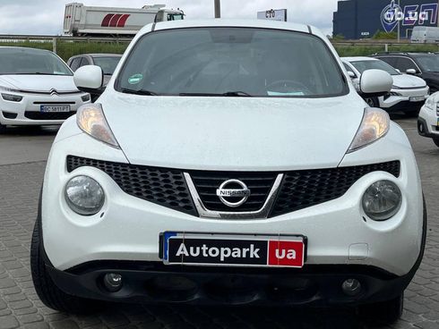 Nissan Juke 2012 белый - фото 2