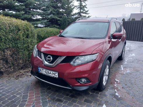 Nissan Rogue 2014 красный - фото 11