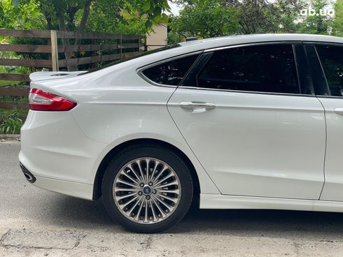 Ford Fusion 2014 белый - фото 5