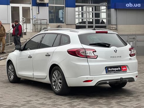 Renault Megane 2013 белый - фото 13