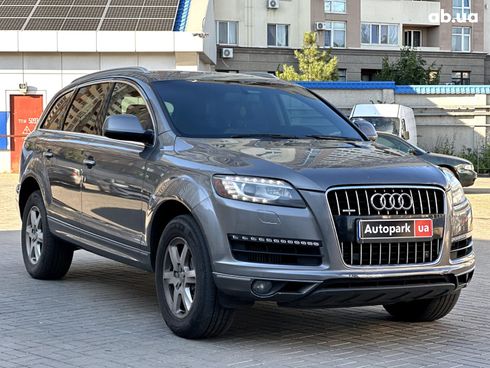 Audi Q7 2012 серый - фото 3