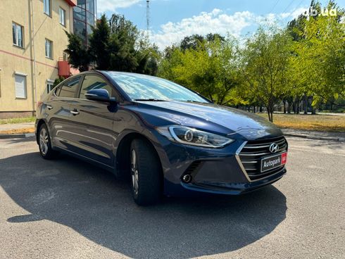 Hyundai Elantra 2018 синий - фото 3