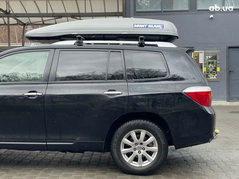 Toyota Highlander 2008 черный - фото 10