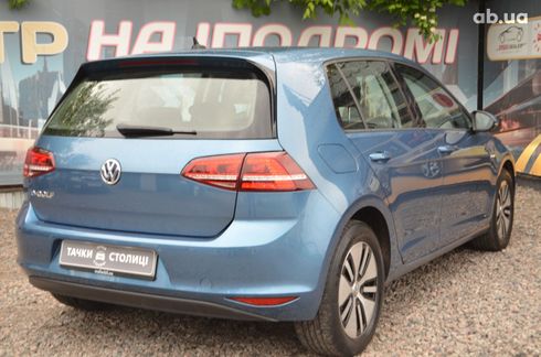 Volkswagen e-Golf 2015 синий - фото 6