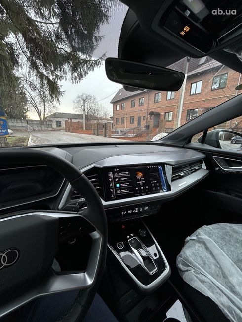 Audi Q4 e-tron 2023 серый - фото 5