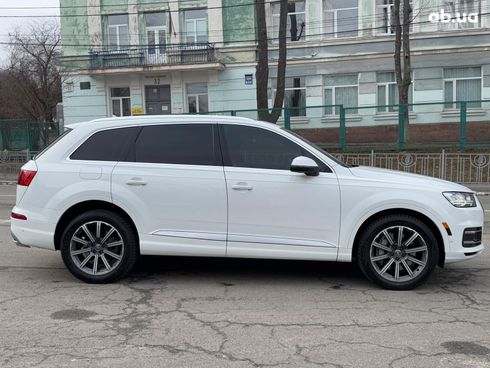 Audi Q7 2019 белый - фото 3