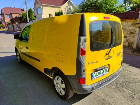 Renault Kangoo Z.E. 2015 желтый - фото 13