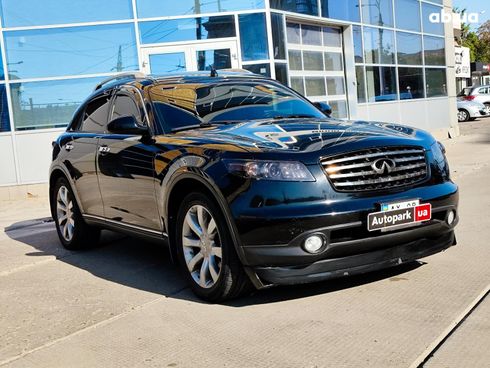 Infiniti fx 35 2004 черный - фото 4