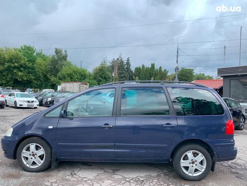 Volkswagen Sharan 2001 синий - фото 7