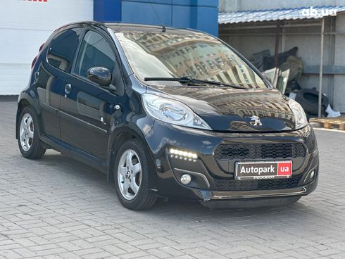 Peugeot 107 2012 черный - фото 3