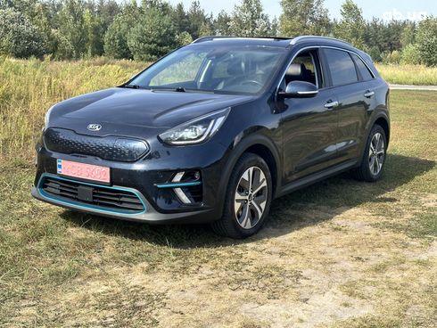 Kia Niro EV 2020 синий - фото 4