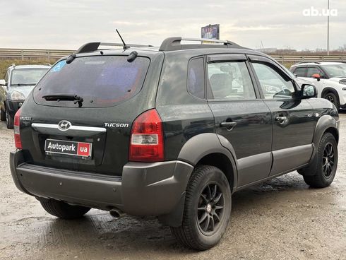 Hyundai Tucson 2008 зеленый - фото 7