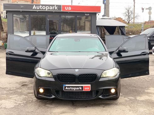 BMW 5 серия 2010 черный - фото 16