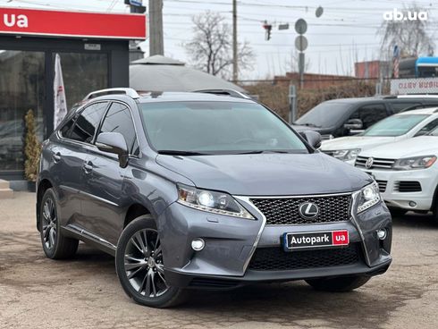 Lexus rx 350 2013 серый - фото 8