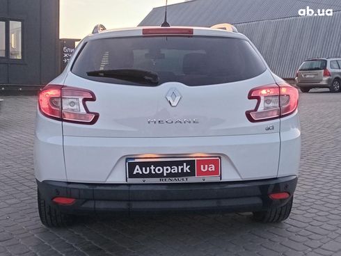 Renault Megane 2013 белый - фото 12