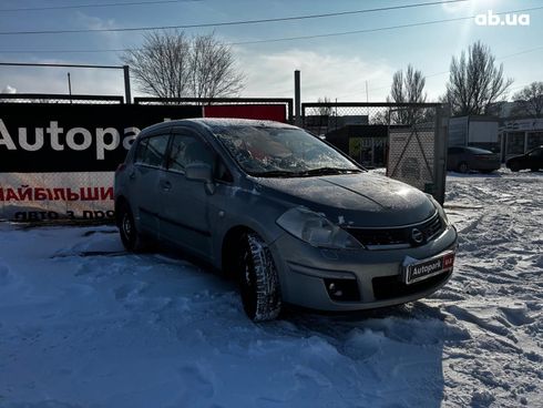 Nissan Tiida 2008 серый - фото 3
