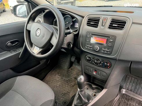 Renault Logan 2016 белый - фото 34