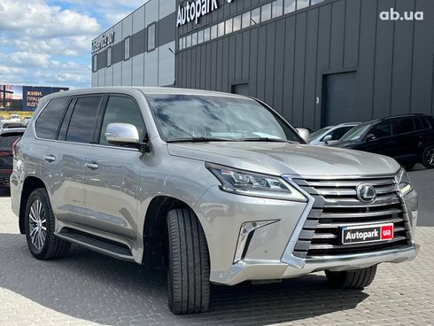 Lexus LX 2021 серый - фото 3