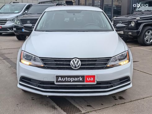 Volkswagen Jetta 2015 белый - фото 2