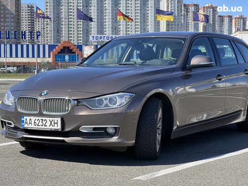 BMW 3 серия 2014 коричневый - фото 2