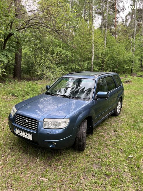 Subaru Forester 2007 синий - фото 17