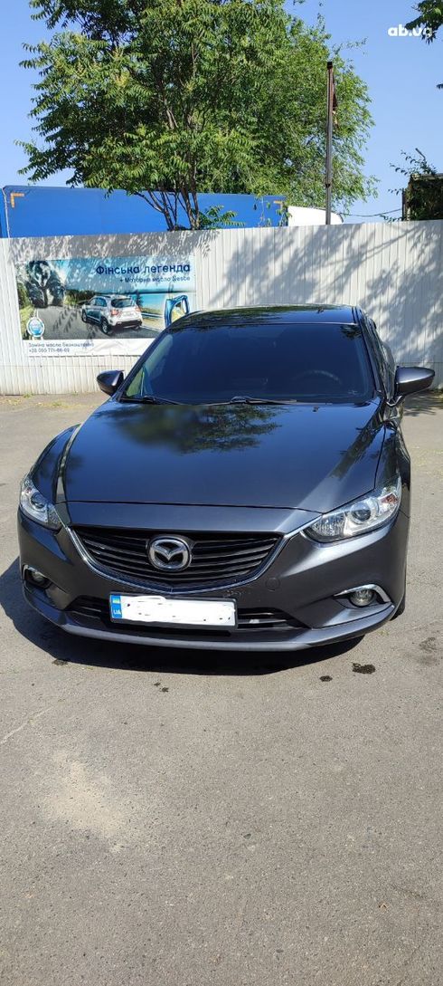Mazda 6 2016 серый - фото 20