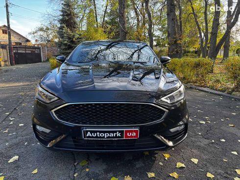 Ford Fusion 2016 черный - фото 2