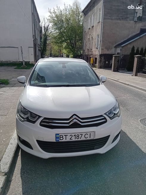 Citroёn C4 2016 белый - фото 8