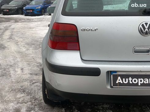 Volkswagen Golf 2001 серый - фото 12