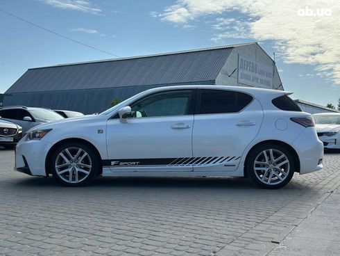 Lexus ct 200h 2016 белый - фото 5