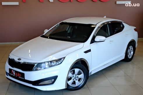 Kia Optima 2013 белый - фото 2