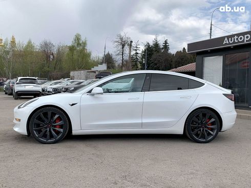 Tesla Model 3 2020 белый - фото 3