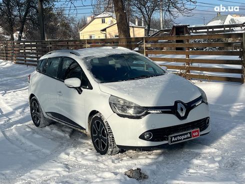 Renault Clio 2016 белый - фото 3
