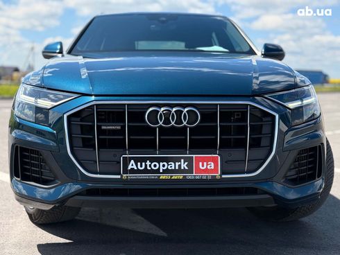 Audi Q8 2018 синий - фото 2
